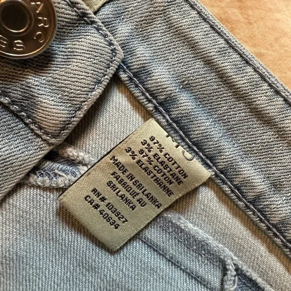 Marc Jacobs Light Blue Denim Jean Shorts Classic Style - Picture 3 of 5